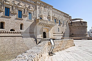 De Monti Castle of Corigliano d'Otranto. Puglia. Italy. photo