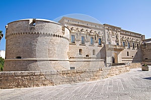 De Monti Castle of Corigliano d'Otranto. Puglia. Italy. photo