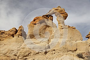 De-na-zin wilderness area, Bisti badlands,  New Mexico