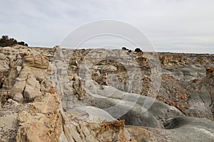 De-na-zin wilderness area, Bisti badlands,  New Mexico