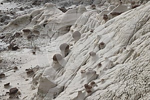 De-na-zin wilderness area, Bisti badlands,  New Mexico