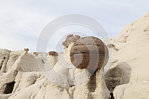 De-na-zin wilderness area, Bisti badlands,  New Mexico