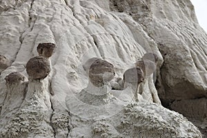 De-na-zin wilderness area, Bisti badlands,  New Mexico