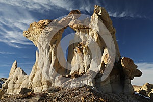 De-na-zin wilderness area, Bisti badlands,  New Mexico  USA