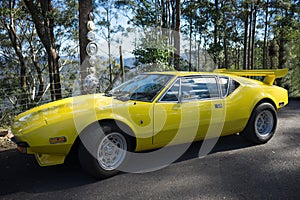 De Tomaso Pantera Vintage Car