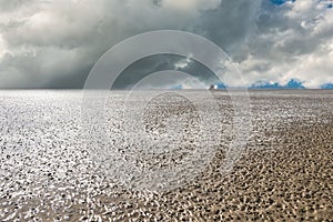 Sciencestation on the Waddenzee Holland photo