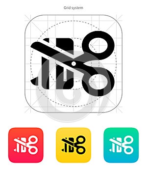 Deactivation credit card icon.