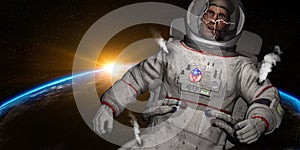 Dead Astronaut, Mission Fail, Space, Danger photo