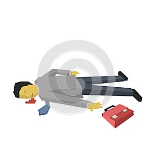 Dead businessman
