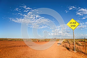 Dead End Dirt Road, Desert, Desolate