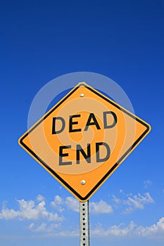 Dead End Road Sign