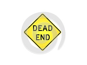 dead end sign - 3d rendering