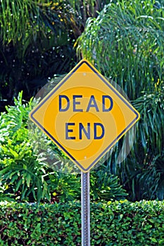 Dead end sign