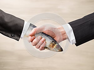 Dead Fish Handshake photo