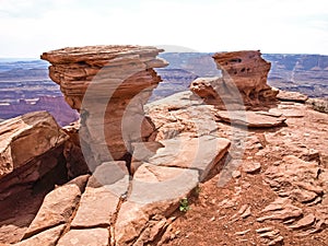 Dead Horse Point, Colorado river, Utah, USA.