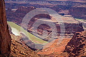 Dead Horse Point Dramatic Overlook