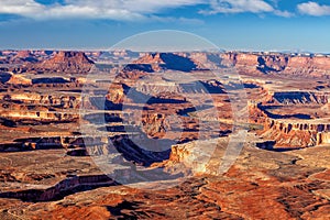Dead Horse Point State Park nature skyline in Utah photo
