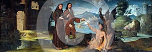 The dead man testifies to the innocence of father of Saint Anthony