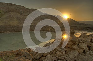 The dead sea