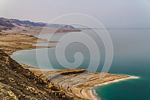 The Dead Sea Coast Landscape