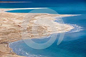 Dead Sea coastline