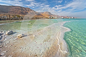 Dead Sea Coastline photo