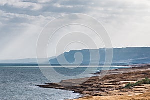 Dead Sea furthest right view focus photo