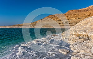 Dead Sea Jordan the lowest place on earth