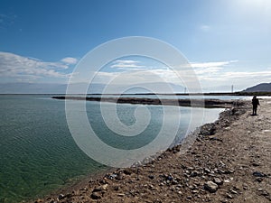 Dead Sea at Neve Zohar, Israel