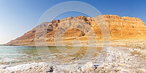 Dead Sea Panorama Israel copyspace copy space landscape nature
