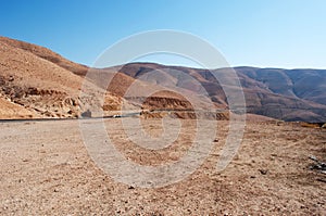 Dead Sea, road, Jordan, Middle East, desert, landscape, nature, climate change