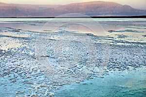 Dead Sea, is a salt lake bordering Jordan to the north, and Israel to the west