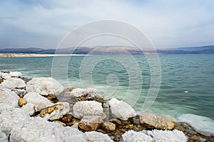 Dead Sea shore