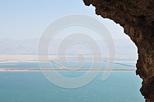 Dead Sea view.