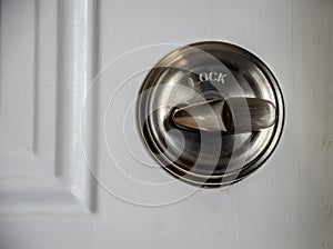 Deadbolt Close Up