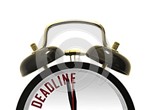 Deadline alarm clock