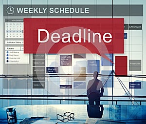 Deadline Appointment Final Time The End Countdown Urgency Concept