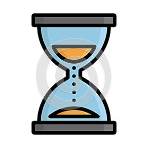 Deadline, egg timer Vector Icon which can easily modify