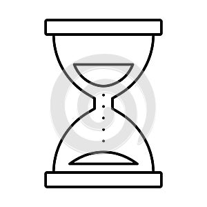 Deadline, egg timer Vector Icon which can easily modify
