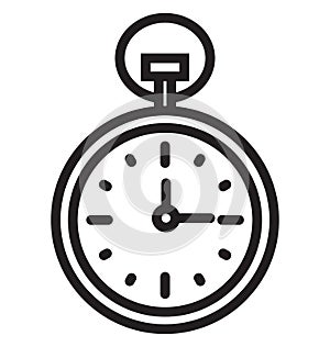 Deadline, Isolated Vector Icon can be easily edit and modify