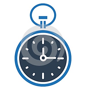 Deadline, Isolated Vector Icon can be easily edit and modify