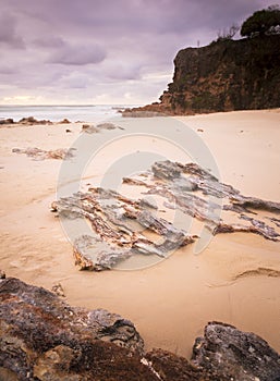 Deadmans Beach Stradbroke Island photo