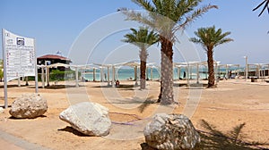 The deadsea beach