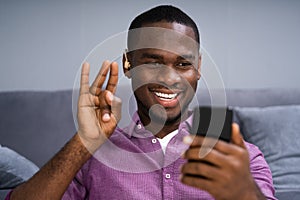 Deaf African Man With Disabilities