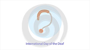 Deaf Day International hearing aid