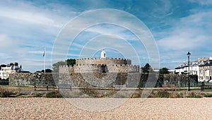 Deal Castle, one of the finest Tudor artillery castles in England