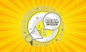 Deal of the day symbol. Special offer price sign. Vector
