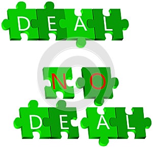 Deal and No deal puzzle