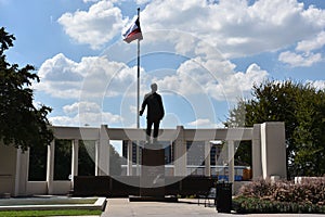 Dealey Monument at Dealey Plaza in Dallas, Texas photo