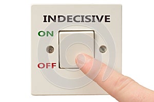 Dealing with Indecisive, turn it off